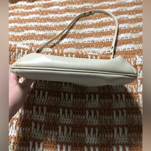 Vintage Coblentz Original Cream Leather Shoulder Bag - Picture 3 of 10